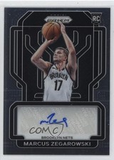 2021-22 Panini Prizm Rookie Signatures Marcus Zegarowski #RS-MAR Auto 0af3