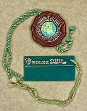 ROLEX Green Swing Tag Red Seal for FULL SET Explorer 214270 114270 BLACKOUT OEM