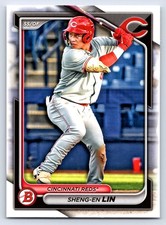 Sheng-En Lin 2024 Bowman Draft #BD-147 Cincinnati Reds Baseball Card