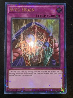 Skill Drain (Duel Terminal) HAC1-EN028 Yu-Gi-Oh 1st Edition NM