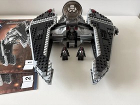 Lego Sith Fury-class Interceptor 9500 Star Wars 100% Complete Set Darth Malgus