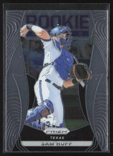 2021 Panini Prizm #RC22 Sam Huff Rookie Class Texas Rangers