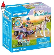 COSTRUZIONE PLAYMOBIL CARROZZA CON PONY - HOSES OF WATERFALL