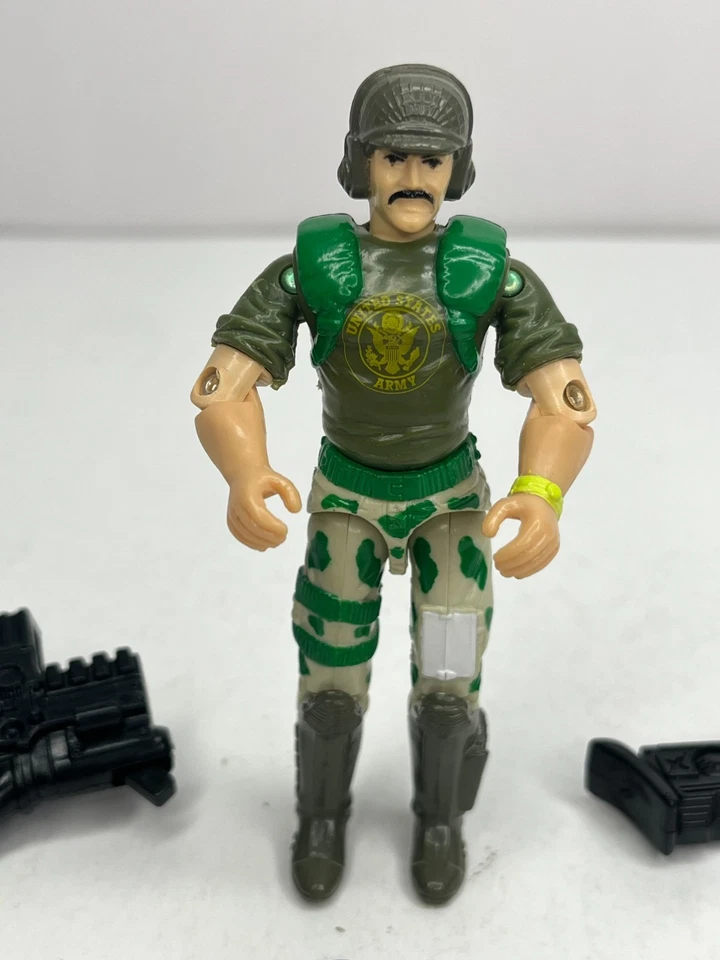 1993 年老式 HASBRO G.I JOE COBRA 战斗角背击动作人物完整 — 第 4/4 张图片