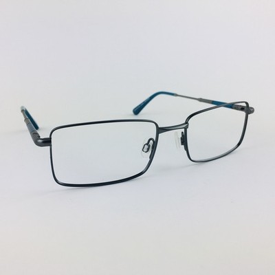 SPECSAVERS Brille GUNMETAL RECTANGLE Brillengestell MOD: COHEN 30472921 