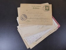 Bodenseeschiffspost 1897/1912, Lot mit 18 Belegen (meist Postkarten)