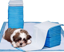 100 Count Puppy Pads 23.6 by 23.6 Inches,Dog Training Potty Pee Pads