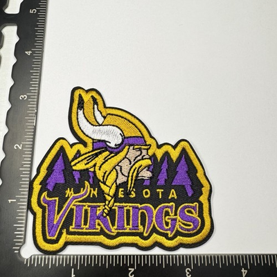 #ad Minnesota Vikings iron on patch $3.95