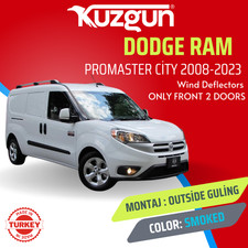 STARK TRANSPARENT WİND DEFLEKTOR FÜR DODGE RAM PROMASTER CİTY 2008-2023 2 S...