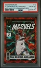 Shai Gilgeous-Alexander /75 Net Marvels Diamond Red PSA 10 2024 Donruss #12