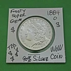 1884 O Morgan Dollar IMPRESSIVE CHOICE FROSTY GEM CH BU Ultra SUPER High Grade $