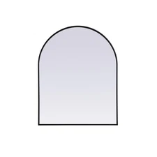 Elegant Decor Ayra Decorative Mirrors Ayra - MR1A3342BLK - Modern Contemporary