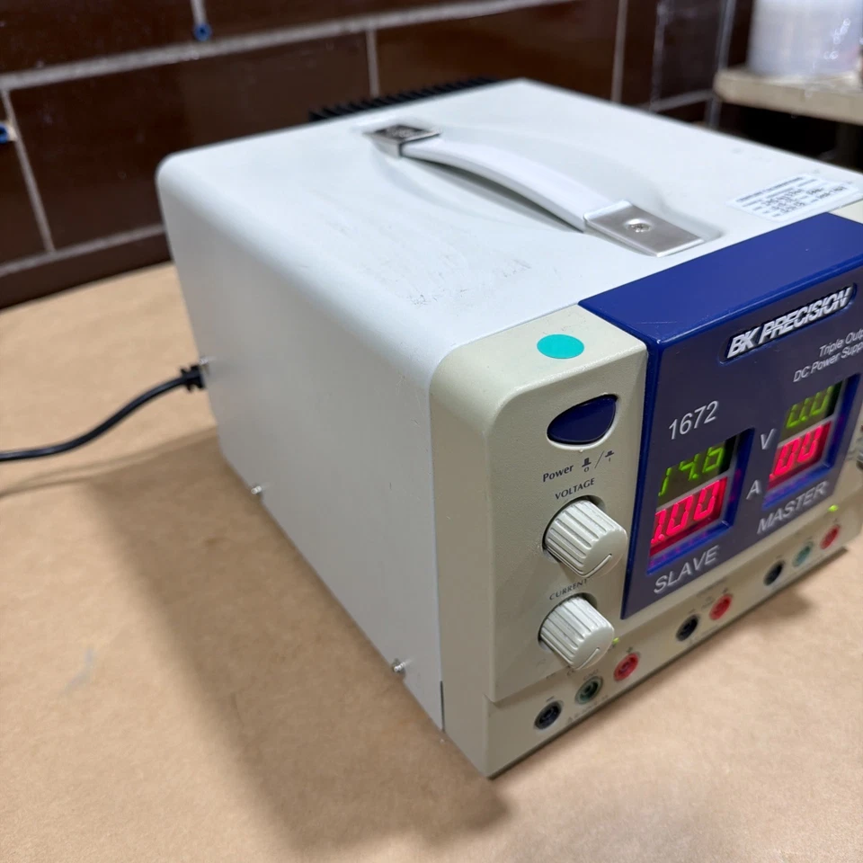 B&K Precision 1672 Triple Output DC Power Supply *Warranty* - Image 3 of 4
