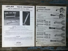 Original Vintage Rare Leflar Track Sport Equipment Vettex Mouth Guard Flyers