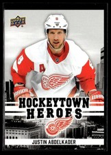 2025-26 Detroit Red Wings Centennial HockeyTown Heroes Justin Abdelkader #HH-46