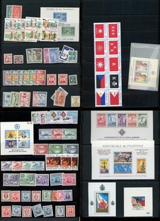 LARGE PHILIPPINES Collection/Accumulation #29 on STOCK CARDS SEE ALL PHOTOS $$