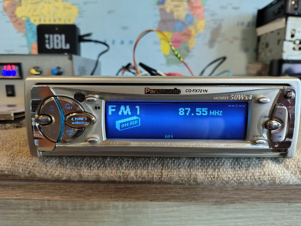 PANASONIC CQ-FX721N Car Stereo Mobile Media Receiver Fully Working Good Shape - Image 3 of 4