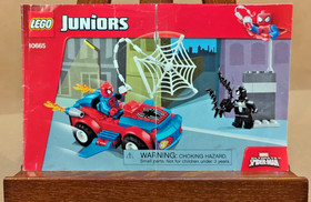 LEGO Juniors 10665 Spider-Man Car Pursuit Mostly Complete