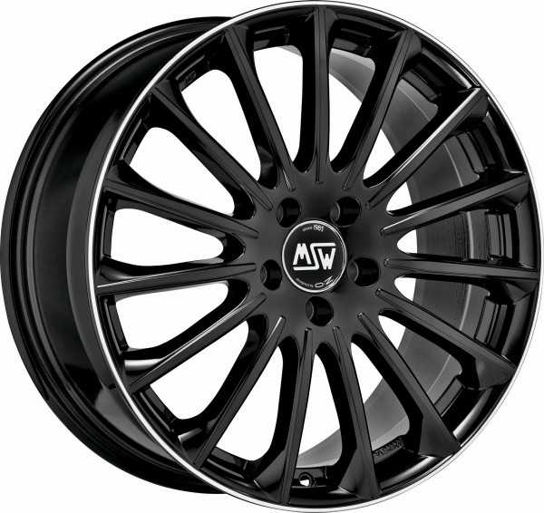 4x Alufelgen MSW 30 für Audi TT  FV9 8S 19 Zoll Felgen