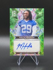 2017 Panini Spectra Neon Green #190 Malik Hooker AU SP/50! Colts