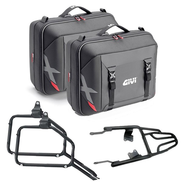 Givi XL09 Seitenkoffer Mit TräGer Triumph Bonneville T100 2021 2022 Schwarz 33LT-image