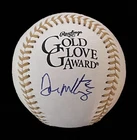 Don Mattingly Signed Rawlings Gold Glove Baseball JSA COA New York Yankees