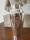 Reed & Barton Cocktail Shaker New York Yacht Club Trophy Mini Sterling Yawl