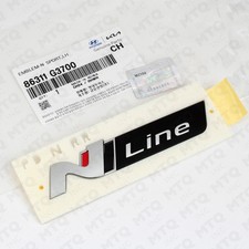 Genuine "N Line" Badge Rear (Left Side) 86311-G3700 Fits 2019-2020 Elantra GT