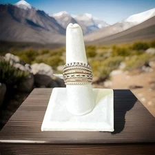 Brighton NEPTUNE’S RINGS Ring Multiple Row Size 9 NWT List $72