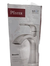 Pfister Bruxie Single Handle Bathroom Faucet Spot Defense Brushed Nickel
