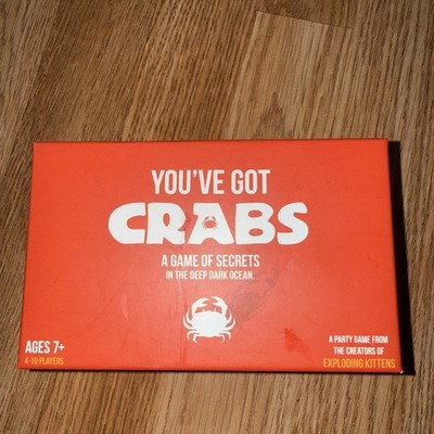 You've Got Crabs Party Card Game - COMPLETE CIB ~ Exploding Kittens