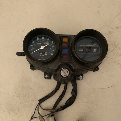 1978 honda cb400a hondamatic Instrument Cluster 9k Miles With Ignition And Key