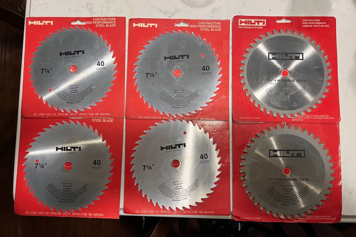 Hilti circular online saw blades