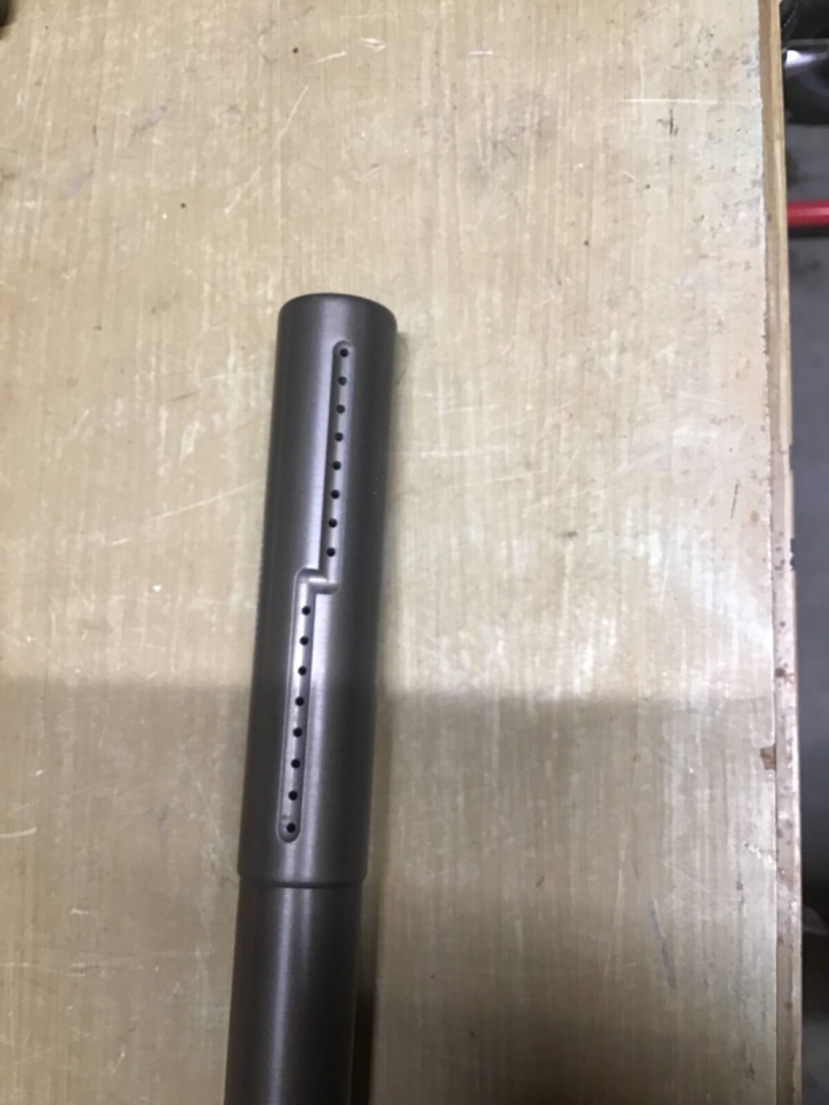 j&j performance spyder kingman 10" ceramic paintball marker gun barrel grey