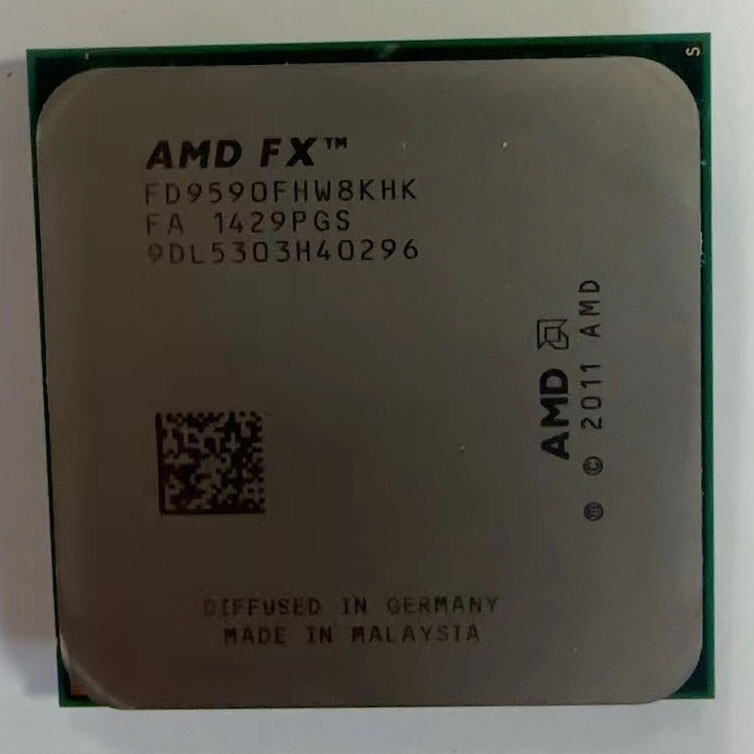 AMD FX-9590 4.7GHZ FD9590FHW8KHK 220W TDP for 990FX MB AM3+ CPU