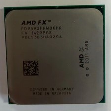 AMD FX-9590 4.7GHZ FD9590FHW8KHK 220W TDP for 990FX MB AM3 CPU processor