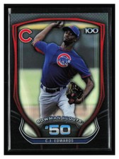 2015 Bowman Scouts Top 100 #BTP-50 C.J. Edwards
