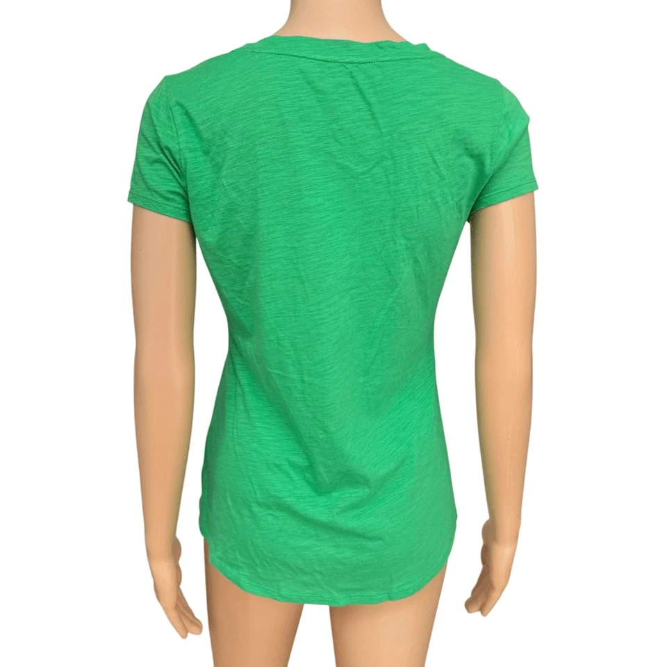 Express Mujer Love Lentejuelas Día de San Patricio Top Camisa Mezcla Algodón Talla XS Foto 3 de 4