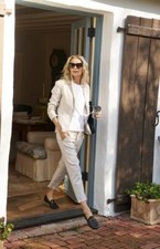 Frank Eileen 278 Wicklow Pant in Cement; 6