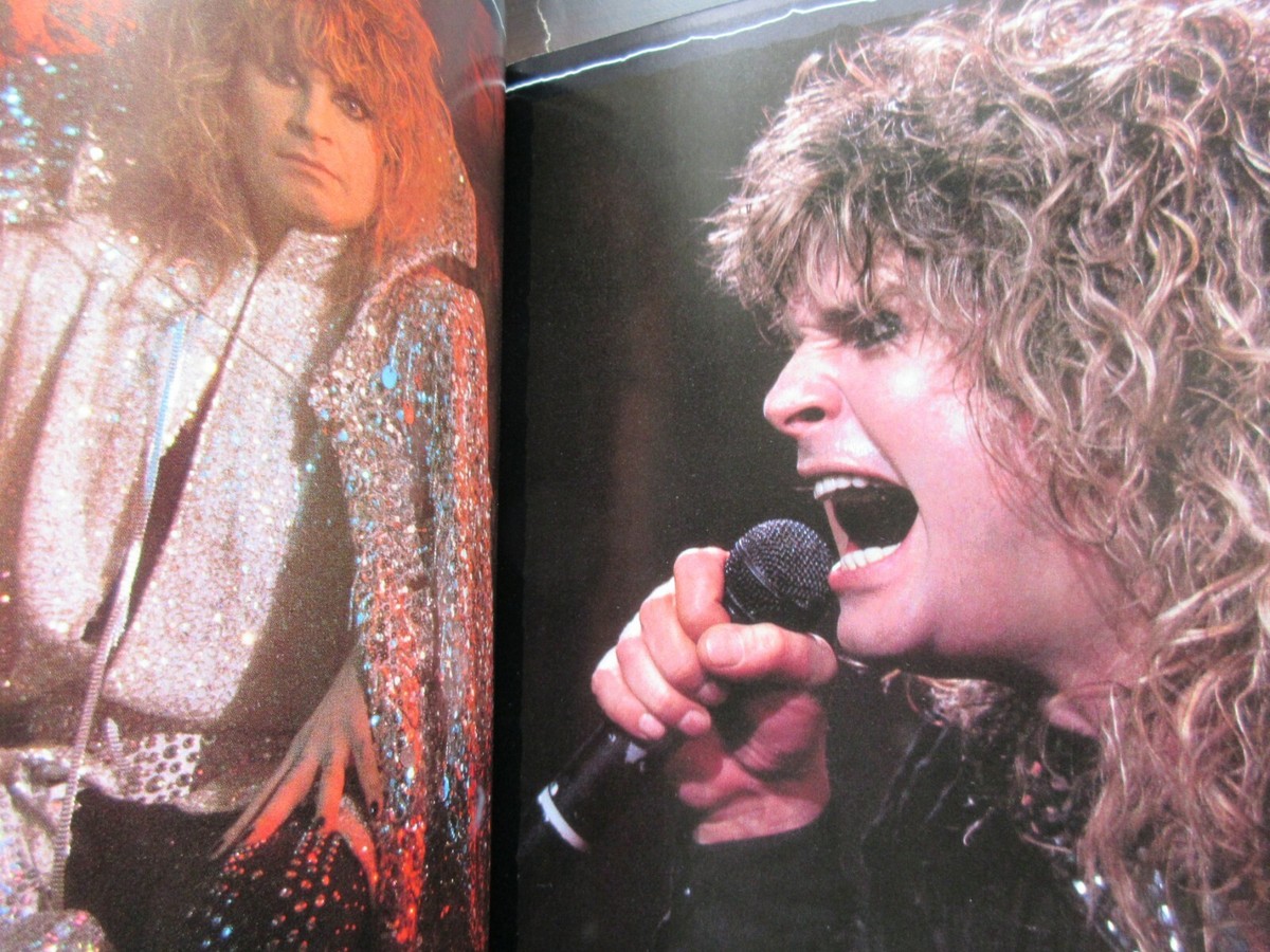 ミュージシャン 80's OZZY OSBOURNE JAPAN1986 Ozzy Osbourne 1986 Japan Tour Book Program w 2 Promo Osaka