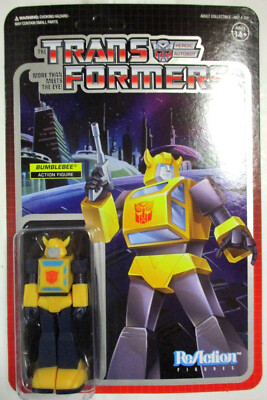 TRANSFORMERS Bumblebee - Super7 - Reaction Figure - 10 cm / 3 3/4'' (Wave 1)