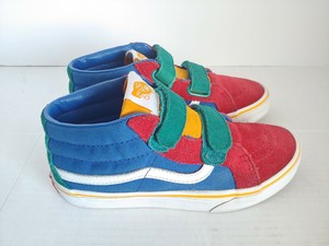 green yellow blue red vans