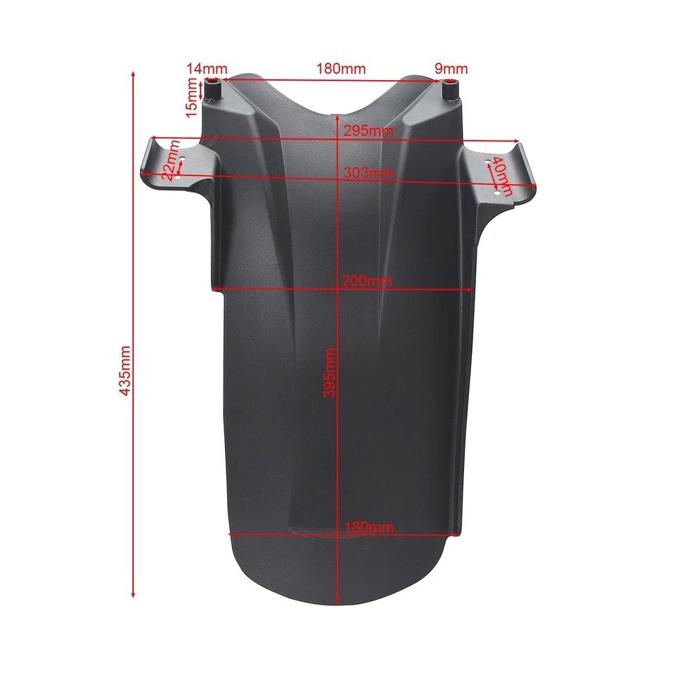 Motorcycle Rear Fender Mudguard For BMW R1200R 2006-2014 - Image 3 of 4