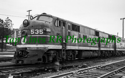 Seaboard Coast Line SCL 535 E7A Hamlet, NC 4. Mai 1968 NEU 5x8 FOTO