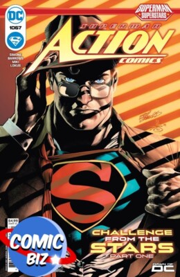 ACTION COMICS #1067 (2024) 1. DRUCK BARROWS & MIKI HAUPTABDECKUNG DC
