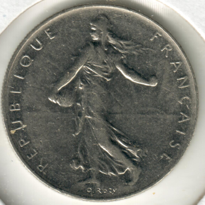 France - 1974 1 Franc Signature 
