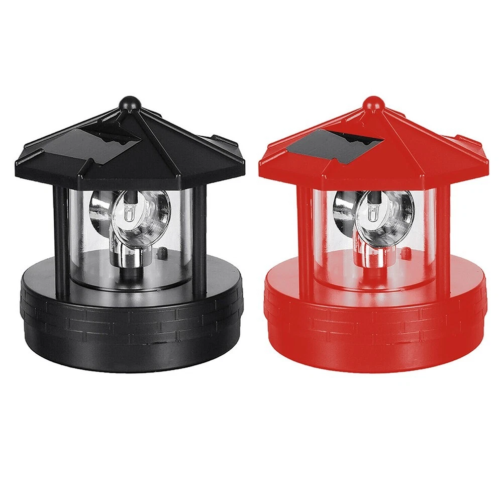 Solar lighthouse for garden deals