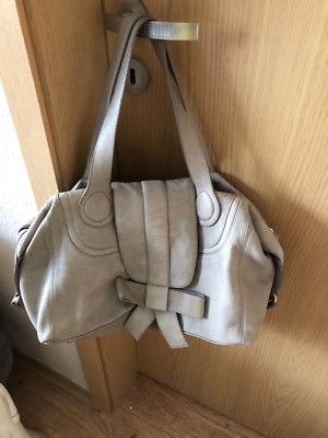 Handtasche ZARA Leder Grau