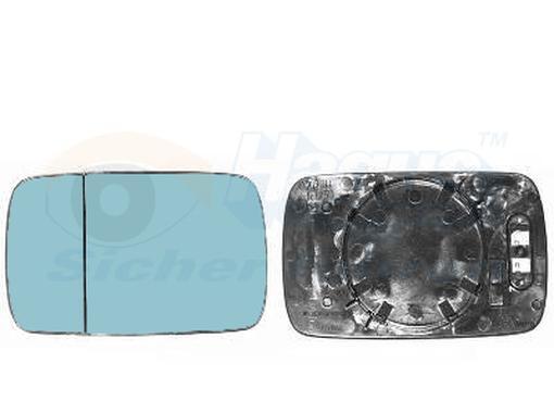 VAN Wezel Spiegelglas AußEnspiegel Rechts Passend FüR BMW 5Er Touring E39-image