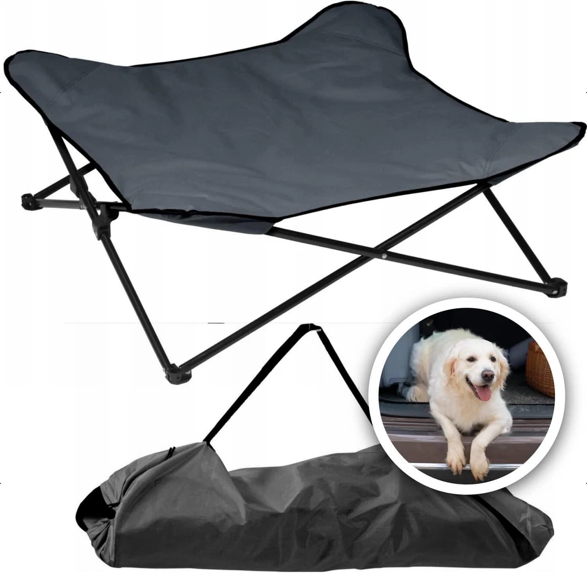 Raised Dog Bed Legs Portable Orthopaedic Camping Cot Senior